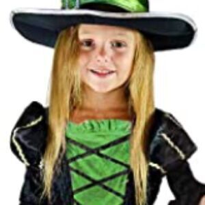 Spooktacular Fairytale Green Deluxe Witch costume size girls Large